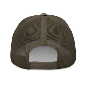 Down Palm Logo Camo Trucker - Bullbay Brand