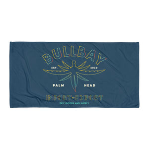 Palm head I-X Beach Towel - Bullbay Brand