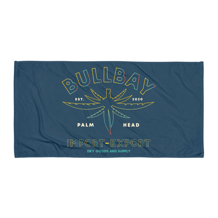 Palm head I-X Beach Towel - Bullbay Brand