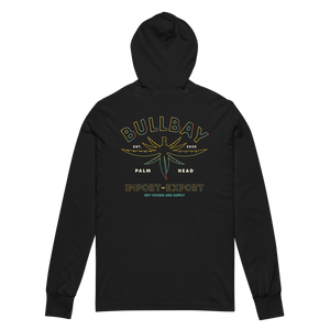 Palm Head I-X Hooded Long-Sleeve Tee - Bullbay Brand