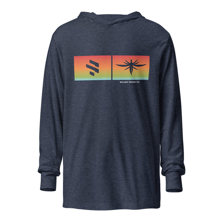 Dual Icon Hooded long-sleeve tee - Bullbay Brand