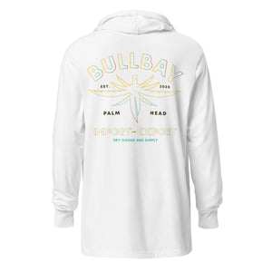 Palm Head I-X Hooded Long-Sleeve Tee - Bullbay Brand