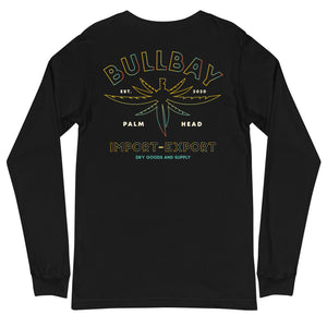 Palm Head I-X Airlume Long Sleeve Tee - Bullbay Brand