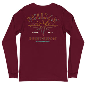 Palm Head I-X Airlume Long Sleeve Tee - Bullbay Brand