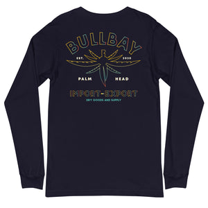 Palm Head I-X Airlume Long Sleeve Tee - Bullbay Brand