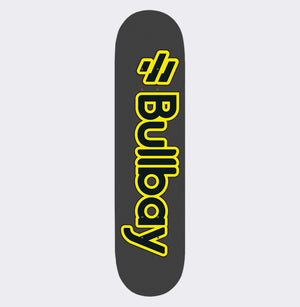 Stroked-Out Logo Skateboard Deck - Bullbay Brand