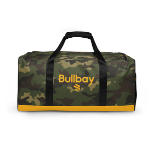 Bullbay Camo Yellow Bottom Duffle bag - Bullbay Brand