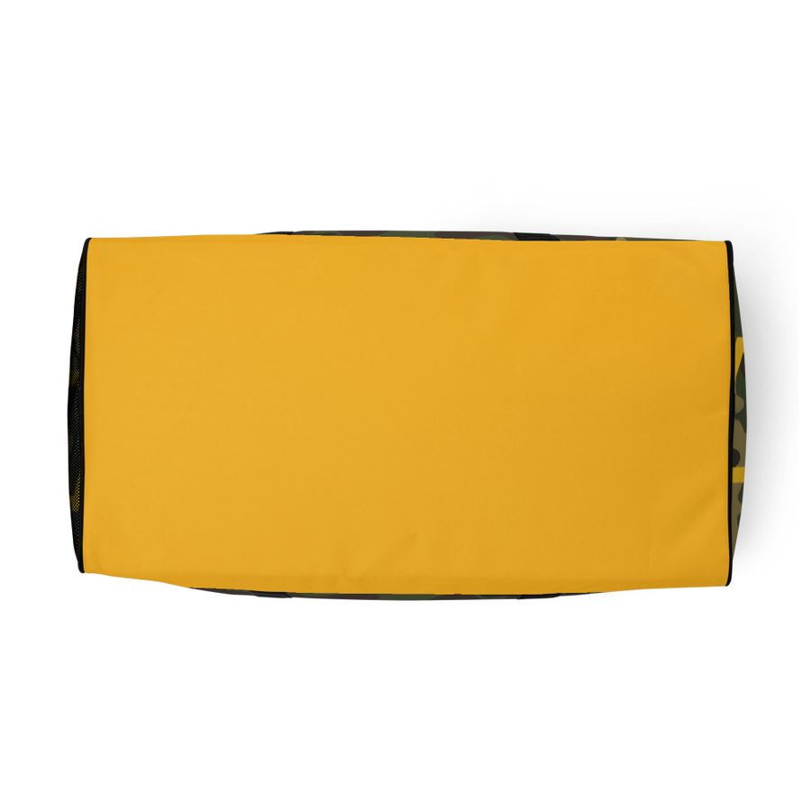 Bullbay Camo Yellow Bottom Duffle bag - Bullbay Brand