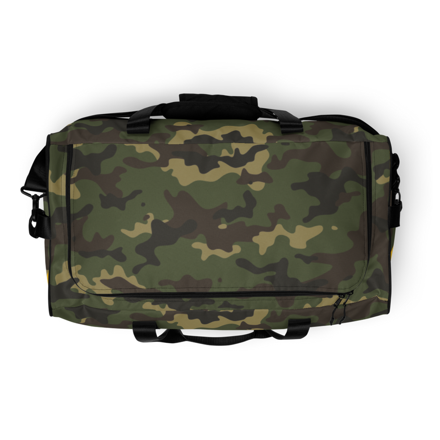 Bullbay Camo Yellow Bottom Duffle bag - Bullbay Brand