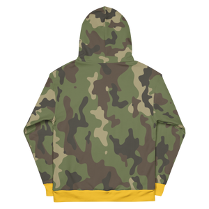 Gold Ribbed Camo Hoodie - Bullbay Brand