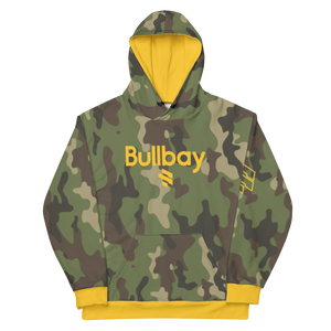 Gold Ribbed Camo Hoodie - Bullbay Brand