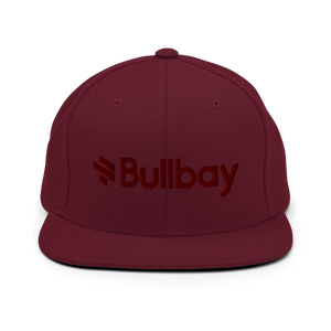 Bullbay Embroidered Snapback Hat - Bullbay Brand