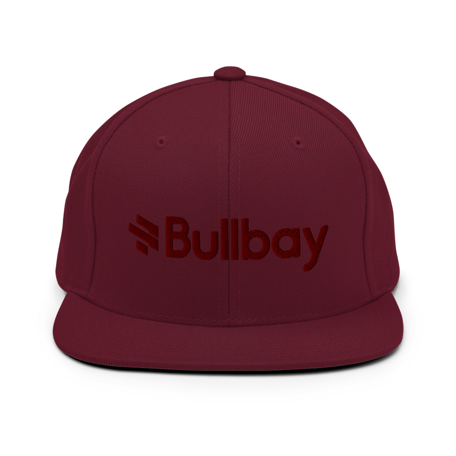 Bullbay Embroidered Snapback Hat - Bullbay Brand