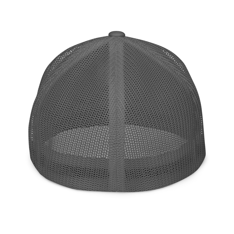 Stacked Mesh-Back Hat - Bullbay Brand