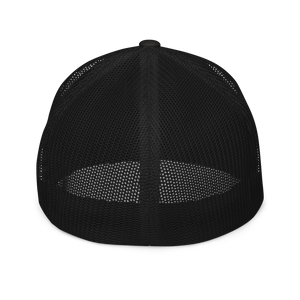 Stacked Mesh-Back Hat - Bullbay Brand