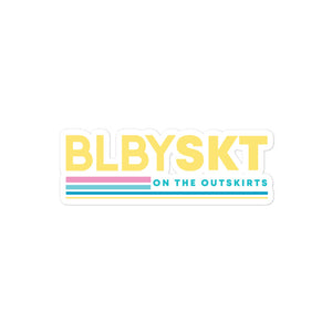 BLBY Skate Stickers - Bullbay Brand