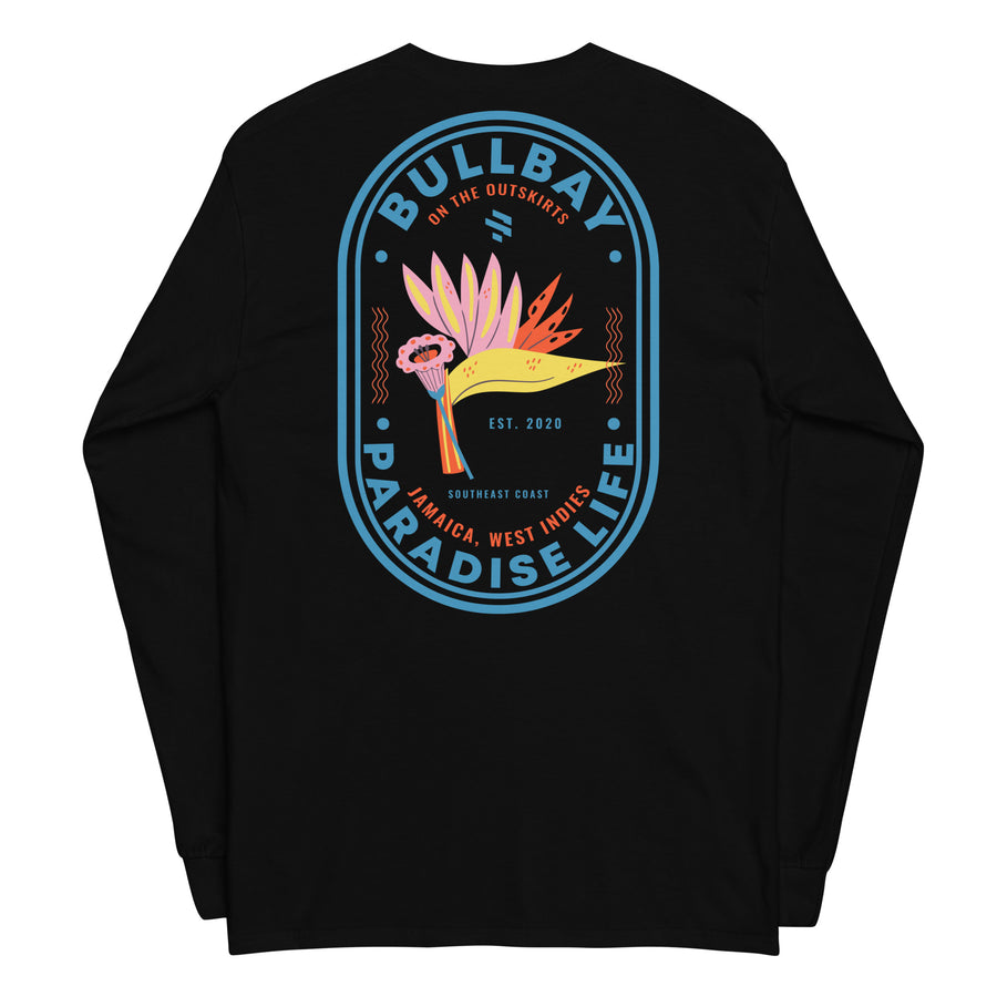 Paradise Life Long Sleeve Tee - Bullbay Brand