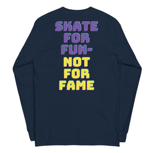 Skate For Fun Long Sleeve Tee - Bullbay Brand