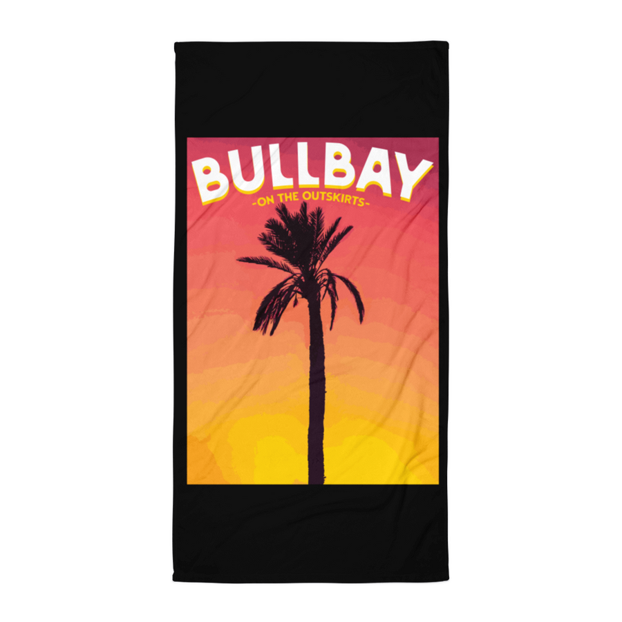 Bullbay Sunsent Palm Towel - Bullbay Brand