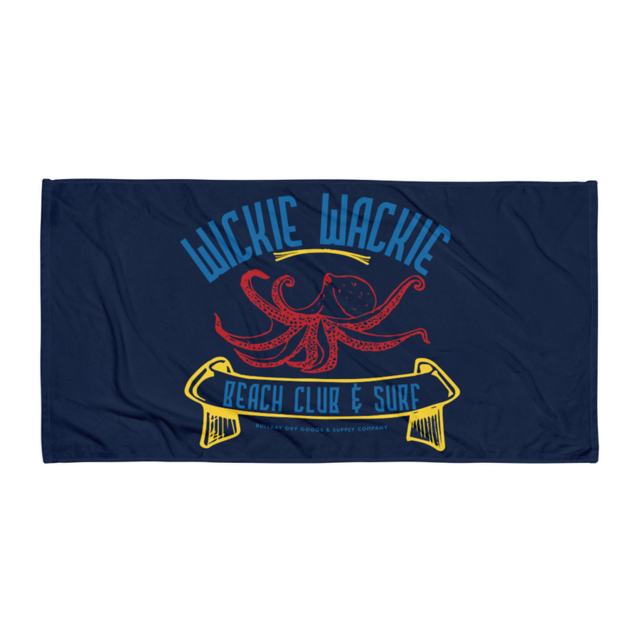 Wickie Wackie Beach Club Towel - Bullbay Brand