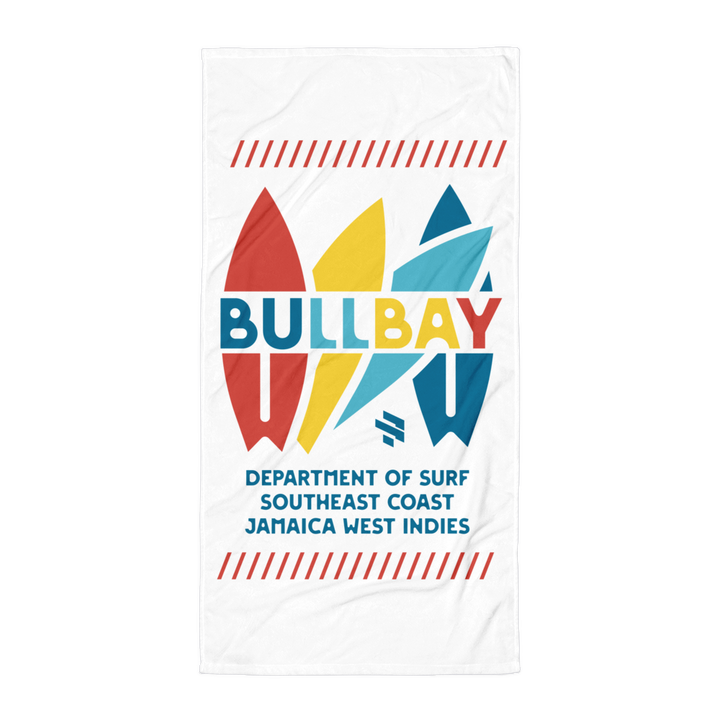 Bullbay Dept. Of Surf Towel - Bullbay Brand