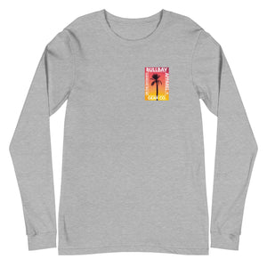 Bullbay Sunset Palm Long Sleeve Tee - Bullbay Brand