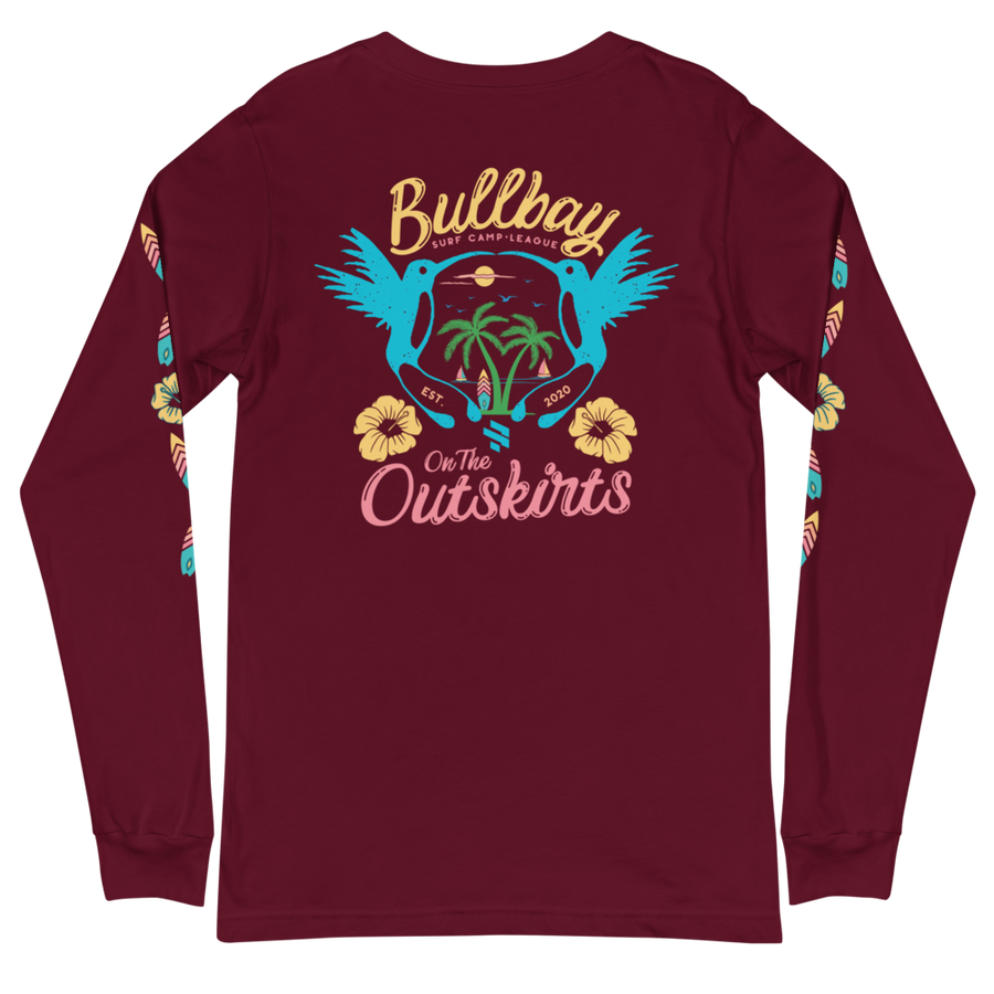 Camp + Leage Long Sleeve Tee - Bullbay Brand