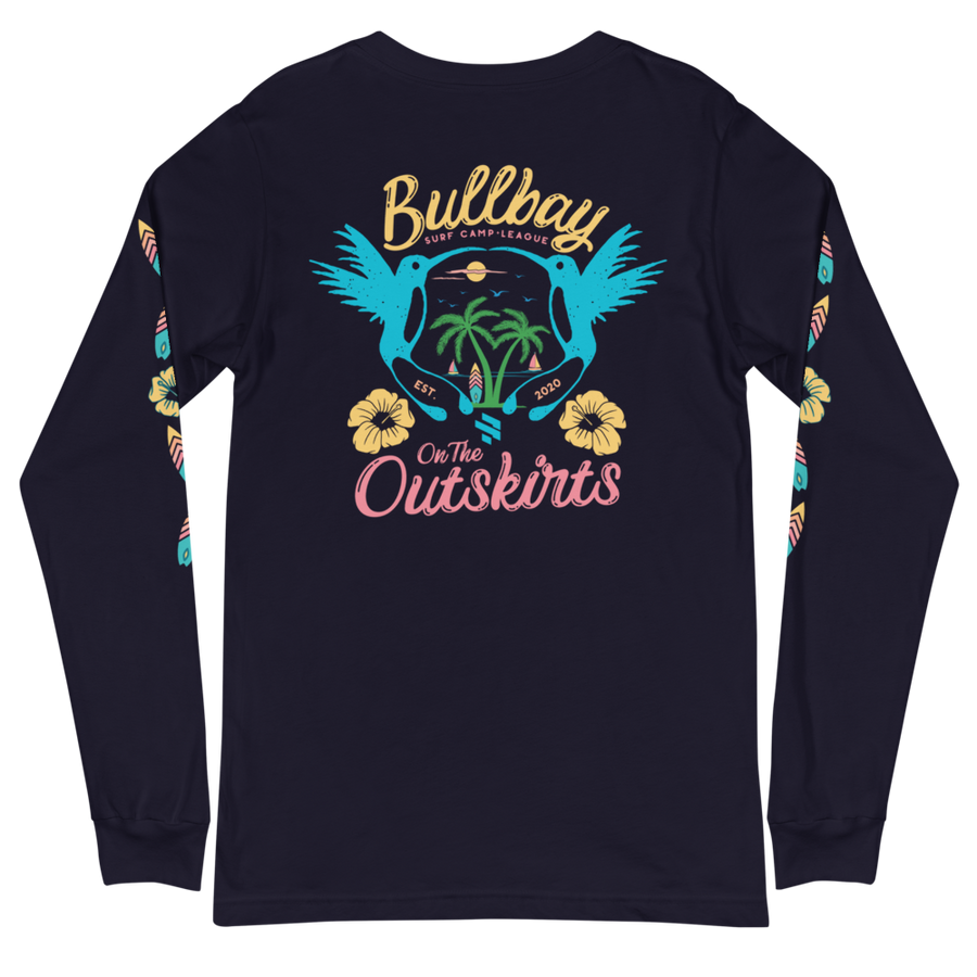 Camp + Leage Long Sleeve Tee - Bullbay Brand