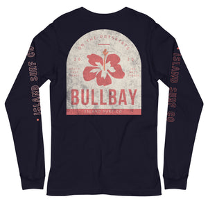 Hibiscus Surf Long Sleeve Tee - Bullbay Brand