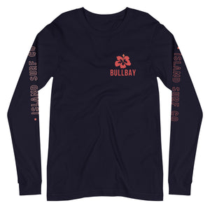 Hibiscus Surf Long Sleeve Tee - Bullbay Brand