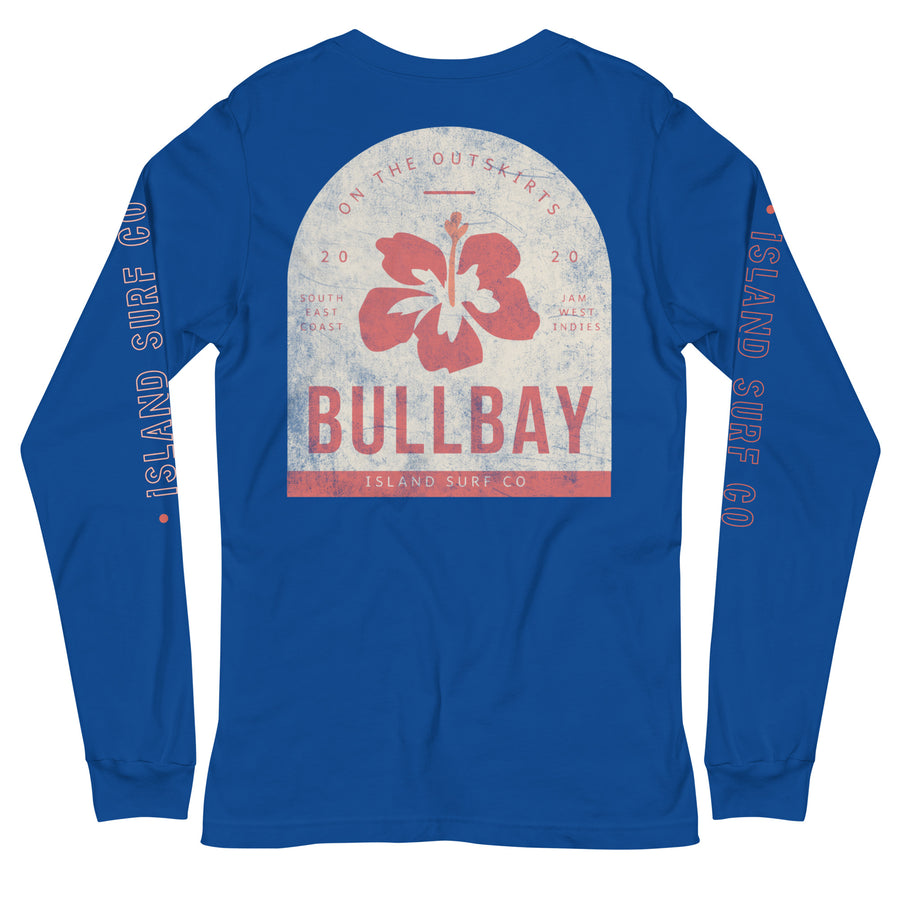 Hibiscus Surf Long Sleeve Tee - Bullbay Brand