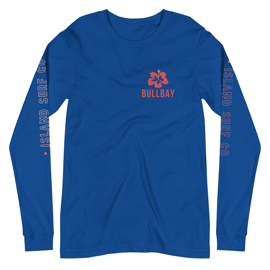 Hibiscus Surf Long Sleeve Tee - Bullbay Brand