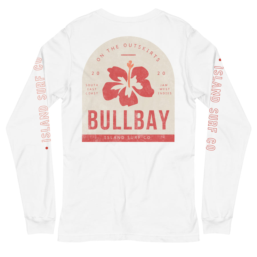 Hibiscus Surf Long Sleeve Tee - Bullbay Brand