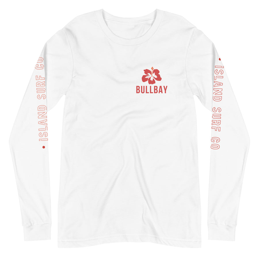 Hibiscus Surf Long Sleeve Tee - Bullbay Brand