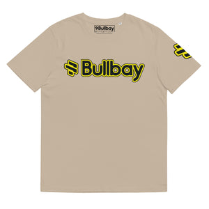 Stroked Out Logo organic cotton tee - Bullbay Brand