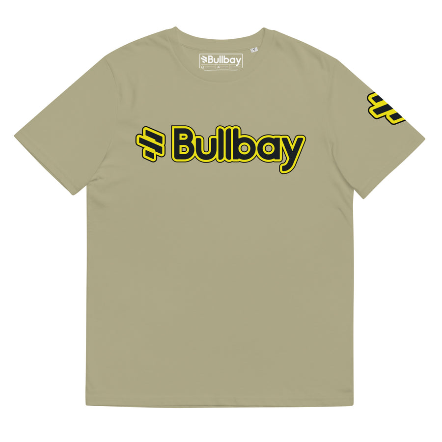 Stroked Out Logo organic cotton tee - Bullbay Brand