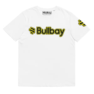 Stroked Out Logo organic cotton tee - Bullbay Brand