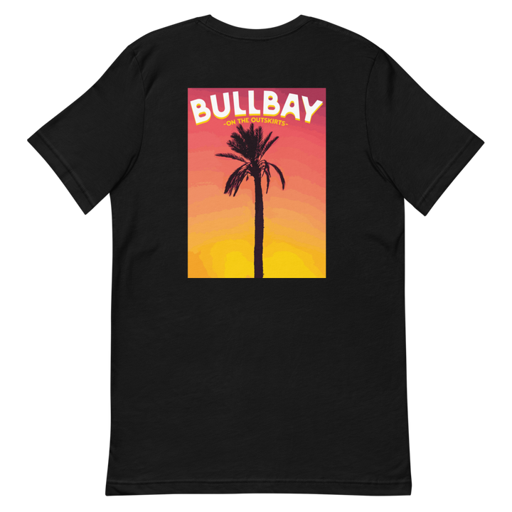 Bullbay Sunset Palm tee - Bullbay Brand