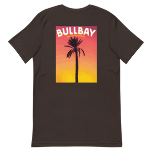 Bullbay Sunset Palm tee - Bullbay Brand