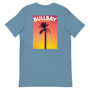 Bullbay Sunset Palm tee - Bullbay Brand