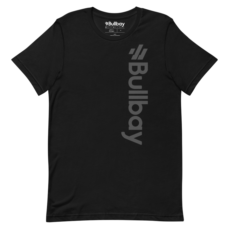 New Wave Vertical Logo Tee - Bullbay Brand