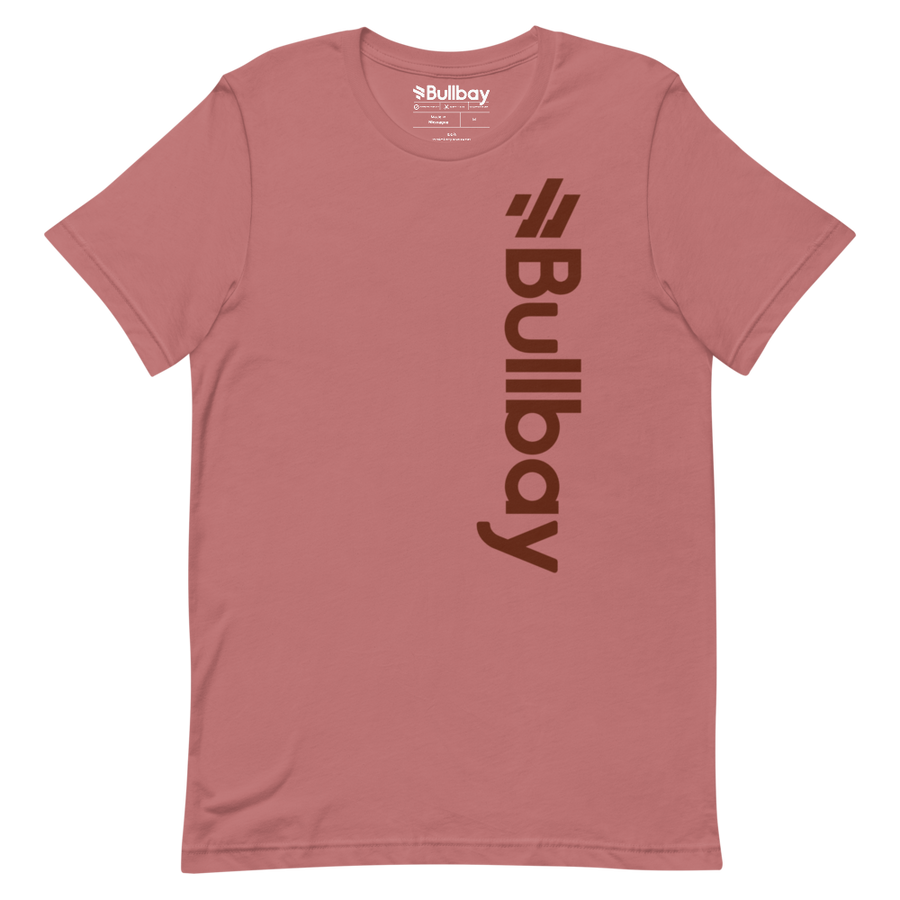 New Wave Vertical Logo Tee - Bullbay Brand