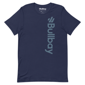 New Wave Vertical Logo Tee - Bullbay Brand