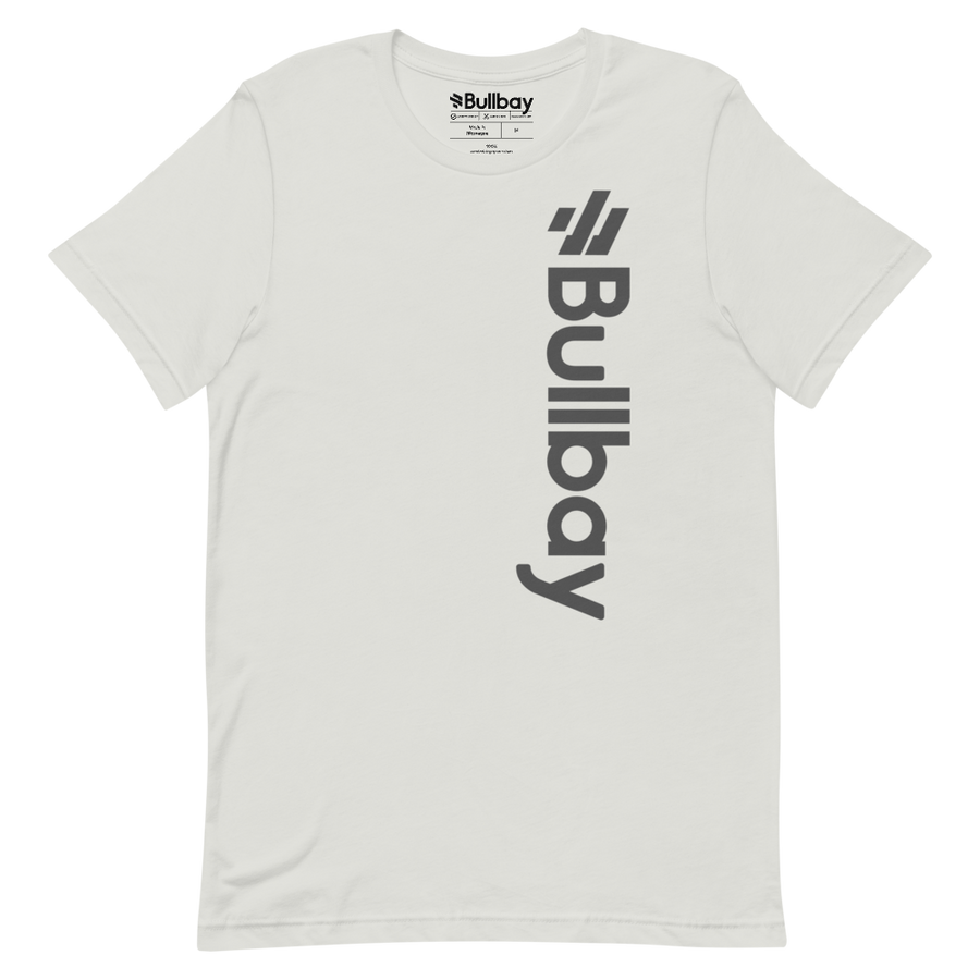 New Wave Vertical Logo Tee - Bullbay Brand