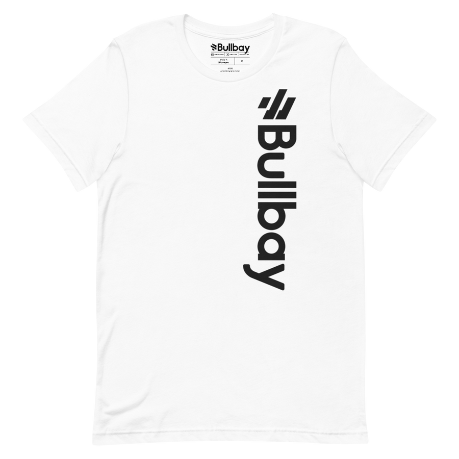 New Wave Vertical Logo Tee - Bullbay Brand